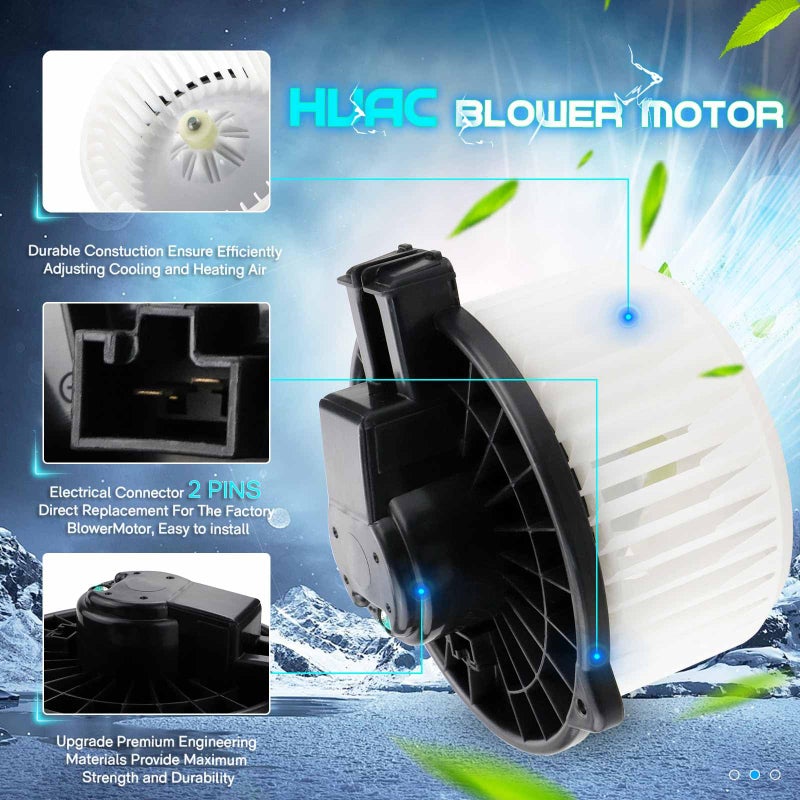 ILONPA 79310-SHJ-A01 700192 Front HVAC Blower Motor Fan Assembly for 2005-2010 Honda Odyssey, 2005-2012 Acura RL, 2006-2007 Honda Ridgeline - Image 4